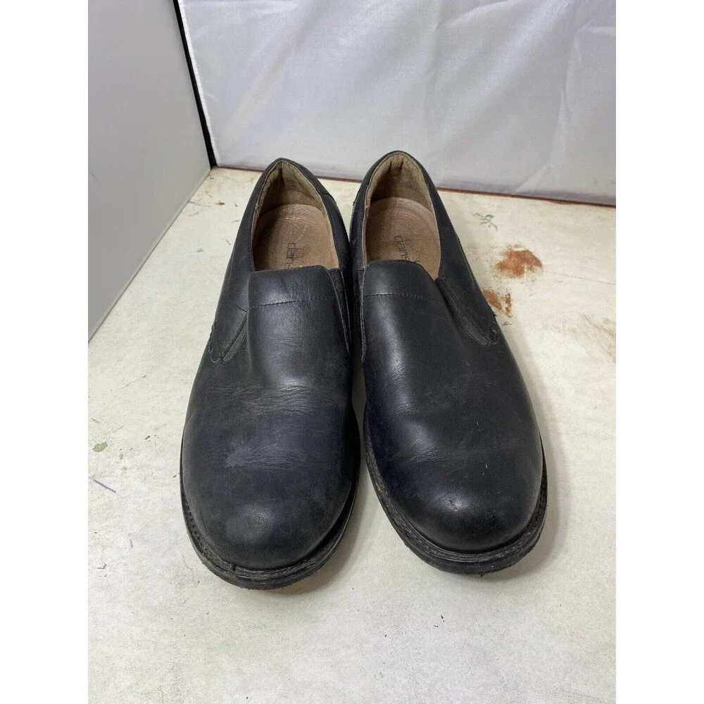 DANSKO JACKSON Men's Loafer Slip On Comfort Shoes Black Leather Size 12.5-13/46